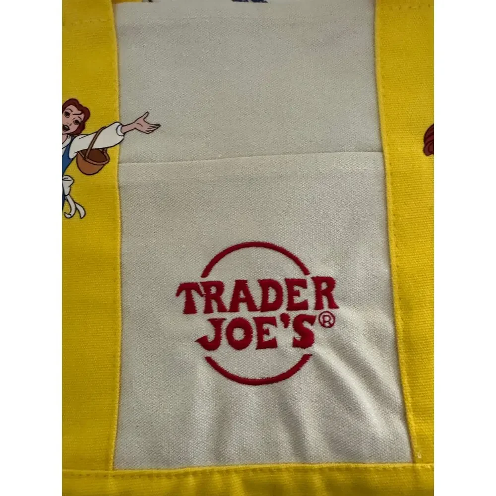 Disney Belle Double Sided Custom Made Trader Joes Mini Tote